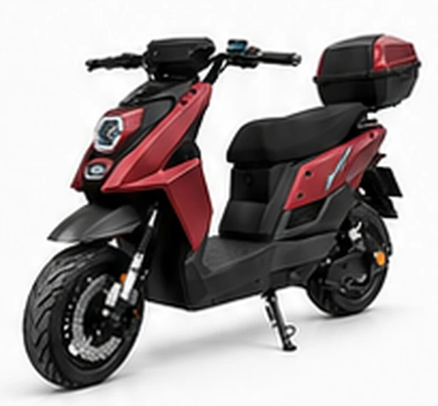 Scooter TTX na cor Vinho